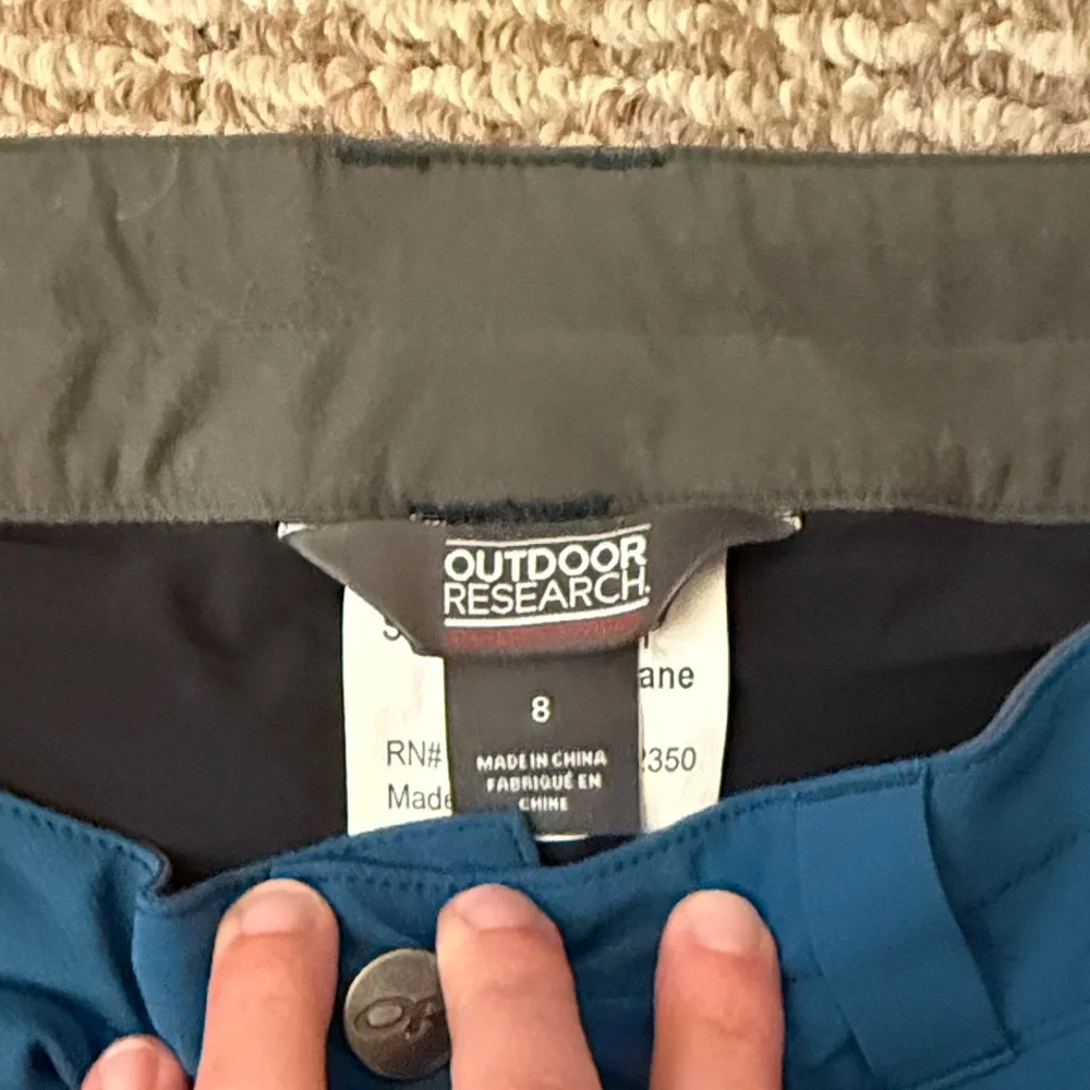 Outdoor Research Ferrosi Blue Skort - Women’s Size 8 - Stretchy Fabric - Picture 4 of 8